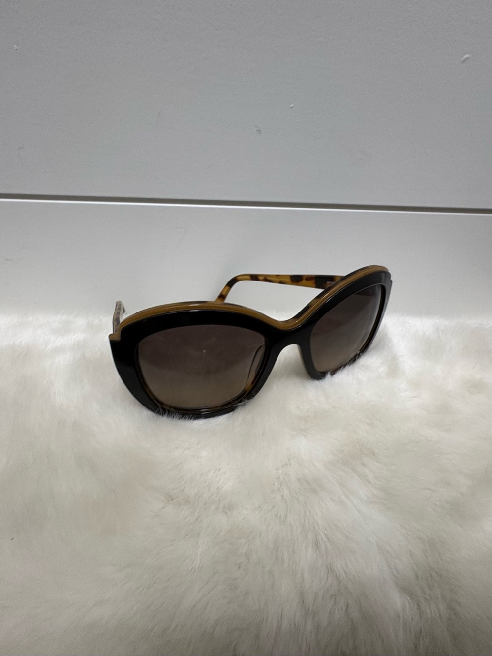 Ferragamo Tortoiseshell Oversized Women's Sunglasses - Brown Lenses